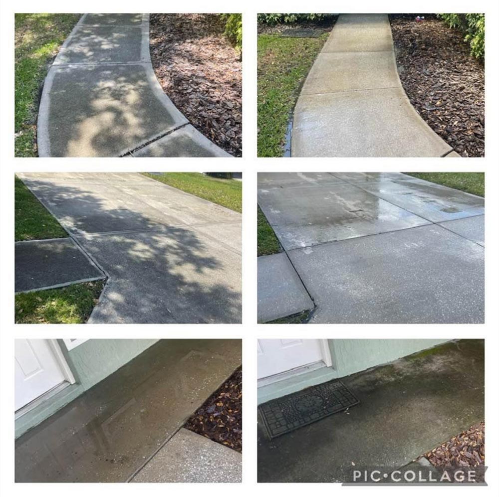 Driveway cleaning in auburndale fl